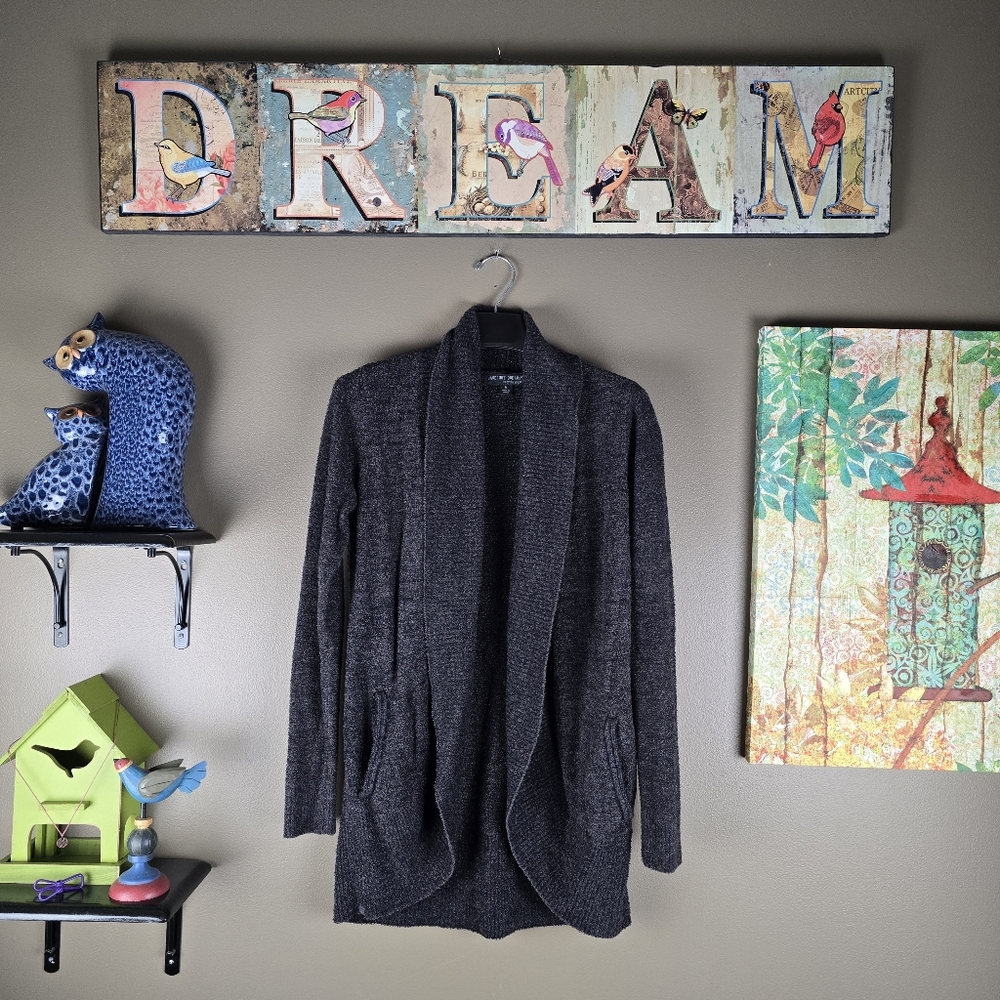 Barefoot dreams cozy chic lite circle cardigan sweater medium